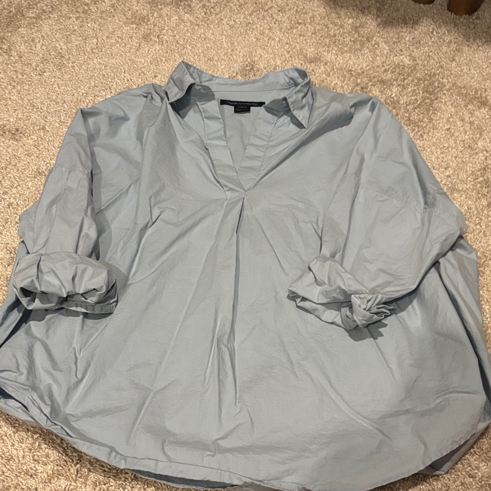 French Connection Light Blue Blouse